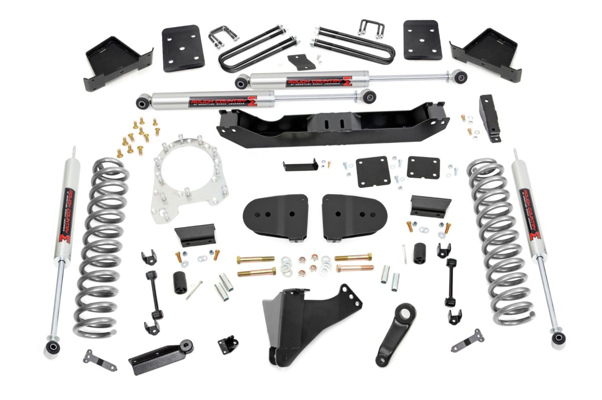 Ford F-350 Super Duty Suspension Lift Kit - Rough Country - 6 Inch Lift Kit | No OVLDS | M1 - 2023+